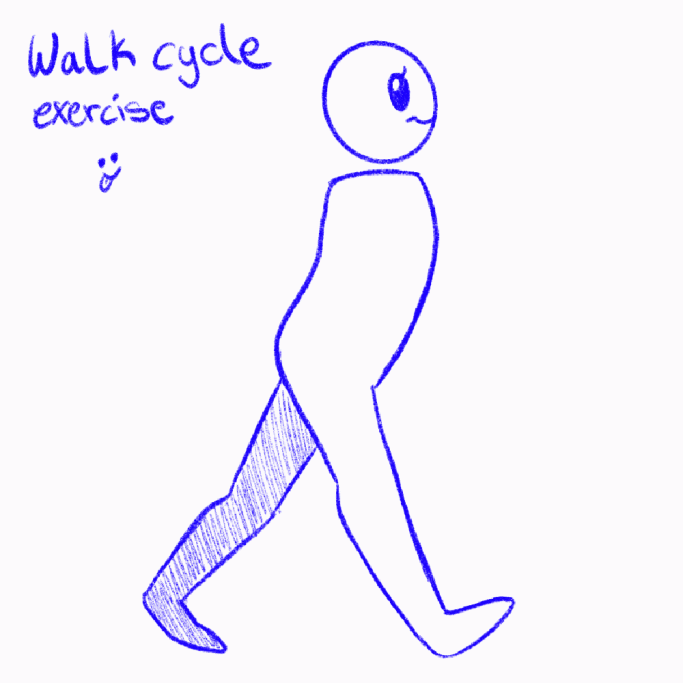 Walk Cycle exercise